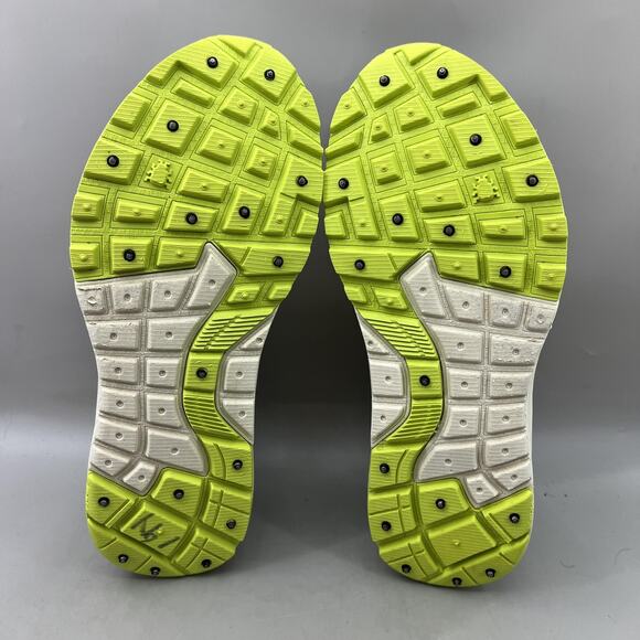 Icebug NewRun BUGrip Running Shoes Men Size 10 Black Green Spiked Winter Sneaker